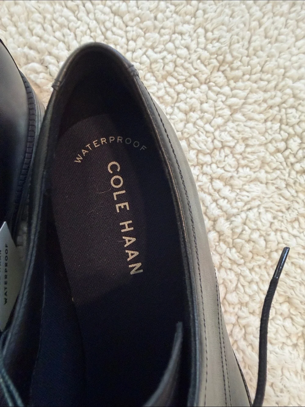 Cole Haan Black Leather Dress shoe